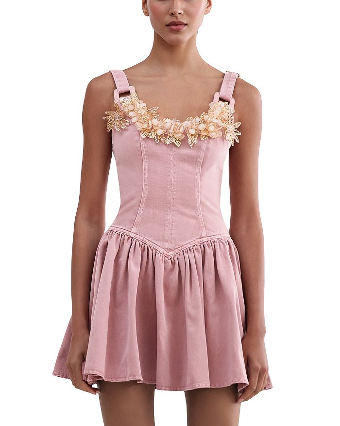 Джинсовое мини-платье PatBO, розовый
Джинсовое мини-платье PatBO, розовый