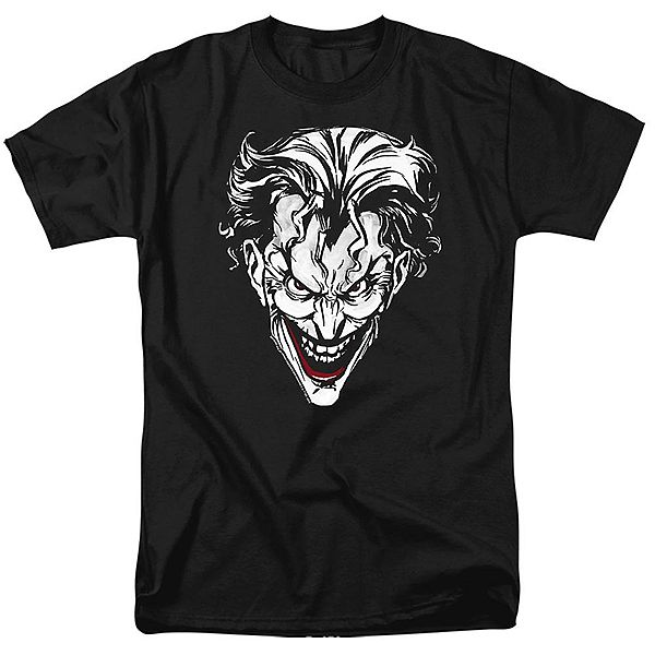 Футболка с коротким рукавом Batman Joker red on black Licensed Character
Футболка с коротким рукавом Batman Joker red on black Licensed Character