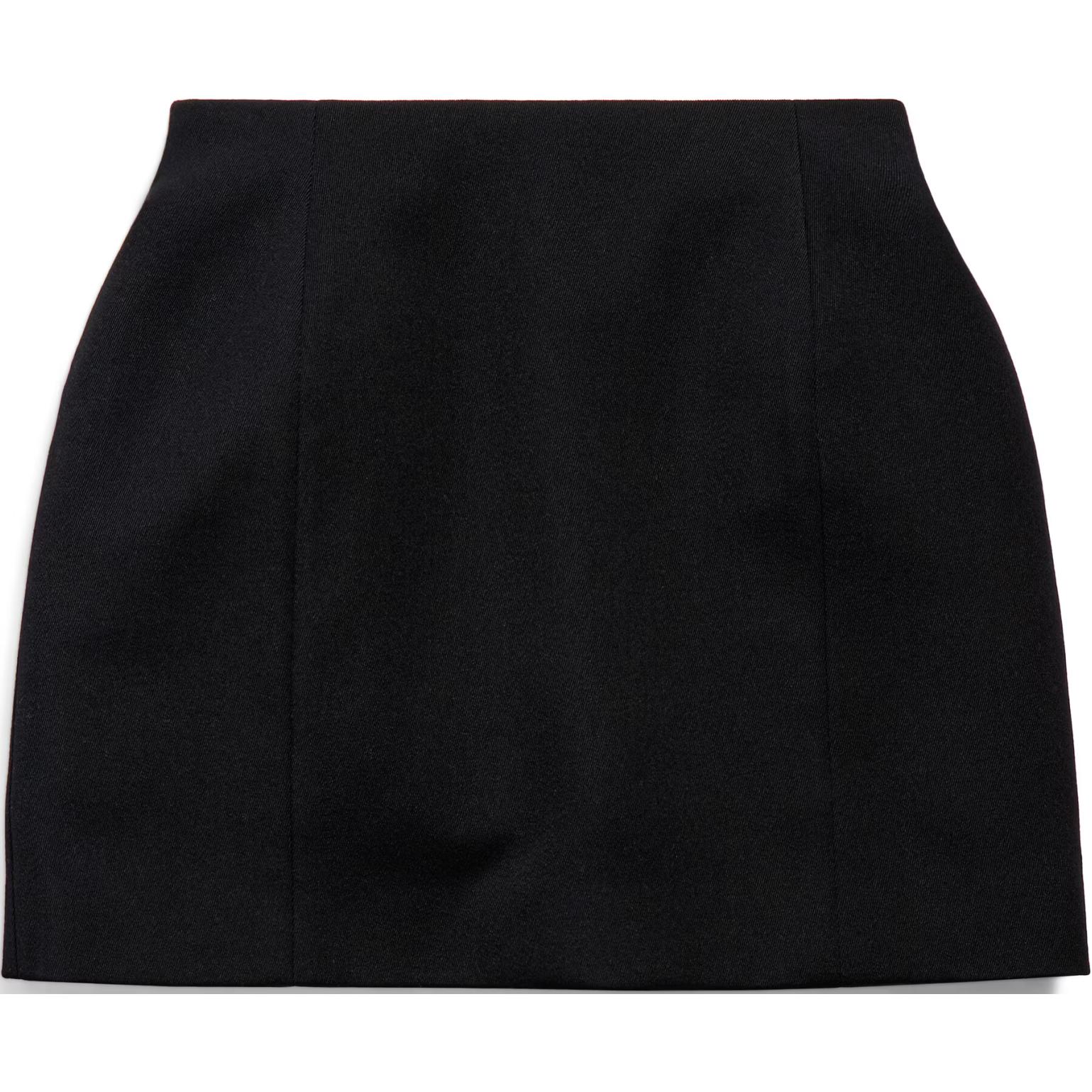 Мини-юбка с деталью в виде песочных часов Balenciaga, черный
Мини-юбка с деталью в виде песочных часов Balenciaga, черный