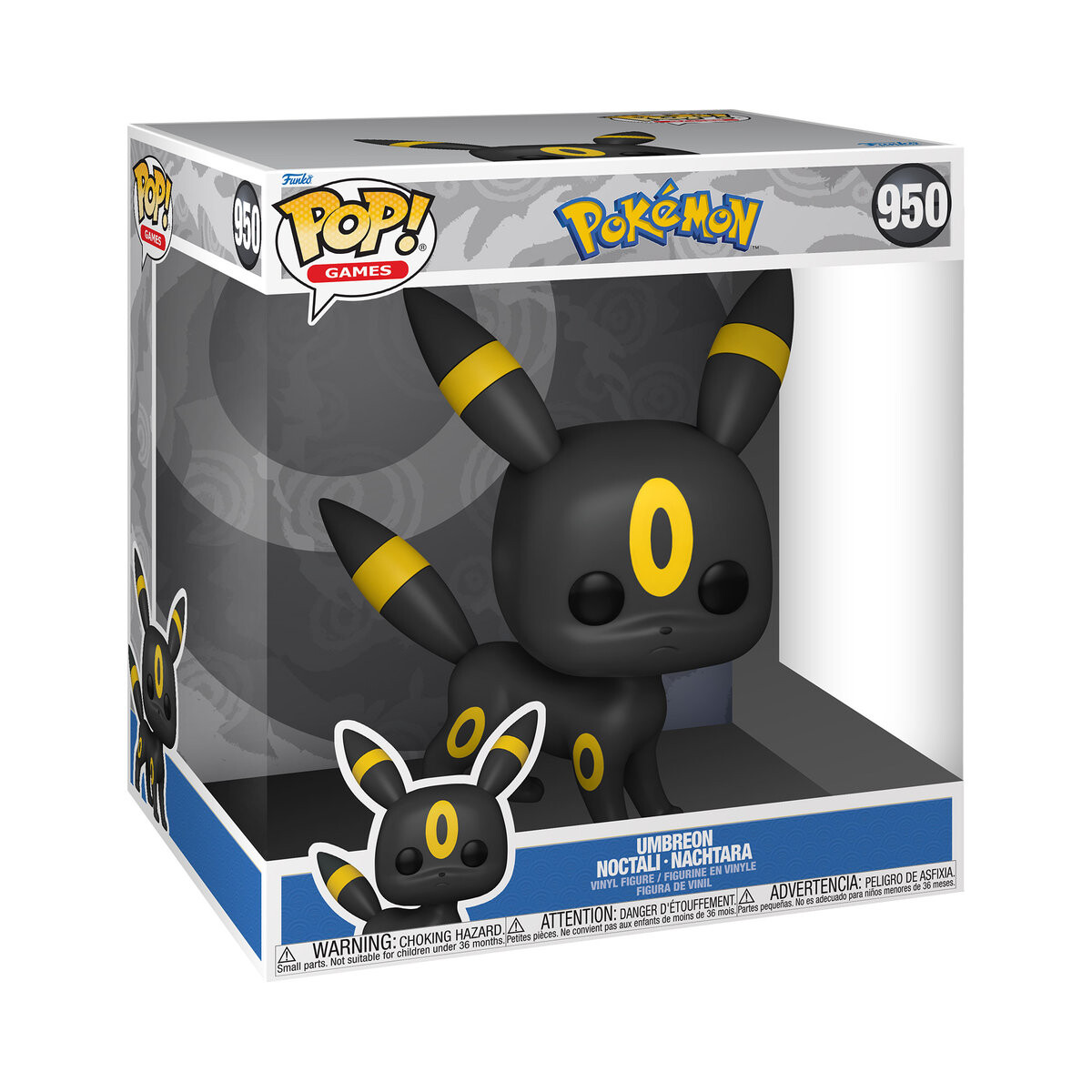 POP Jumbo: Pokemon- Umbreon (EMEA) Funko POP!
POP Jumbo: Pokemon- Umbreon (EMEA) Funko POP!