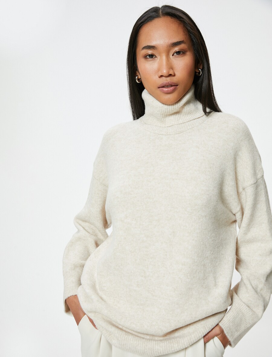 Свитер Koton, пятнистый бежевый
Свитер Koton, пятнистый бежевый