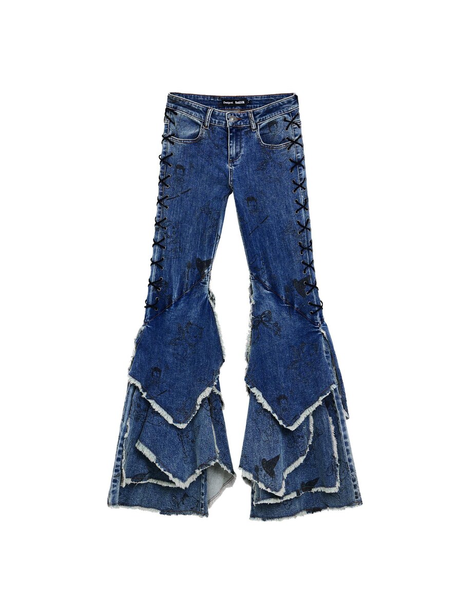 Расклешенные джинсы Desigual, Blue Denim
Расклешенные джинсы Desigual, Blue Denim