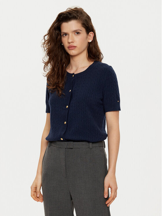 Кардиган стандартного кроя Tommy Hilfiger, синий
Кардиган стандартного кроя Tommy Hilfiger, синий