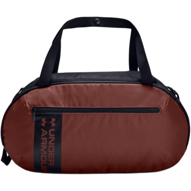 Полиэстеровая наплечная сумка через плечо ручная спортивная дорожная малого размера унисекс красная Under Armour