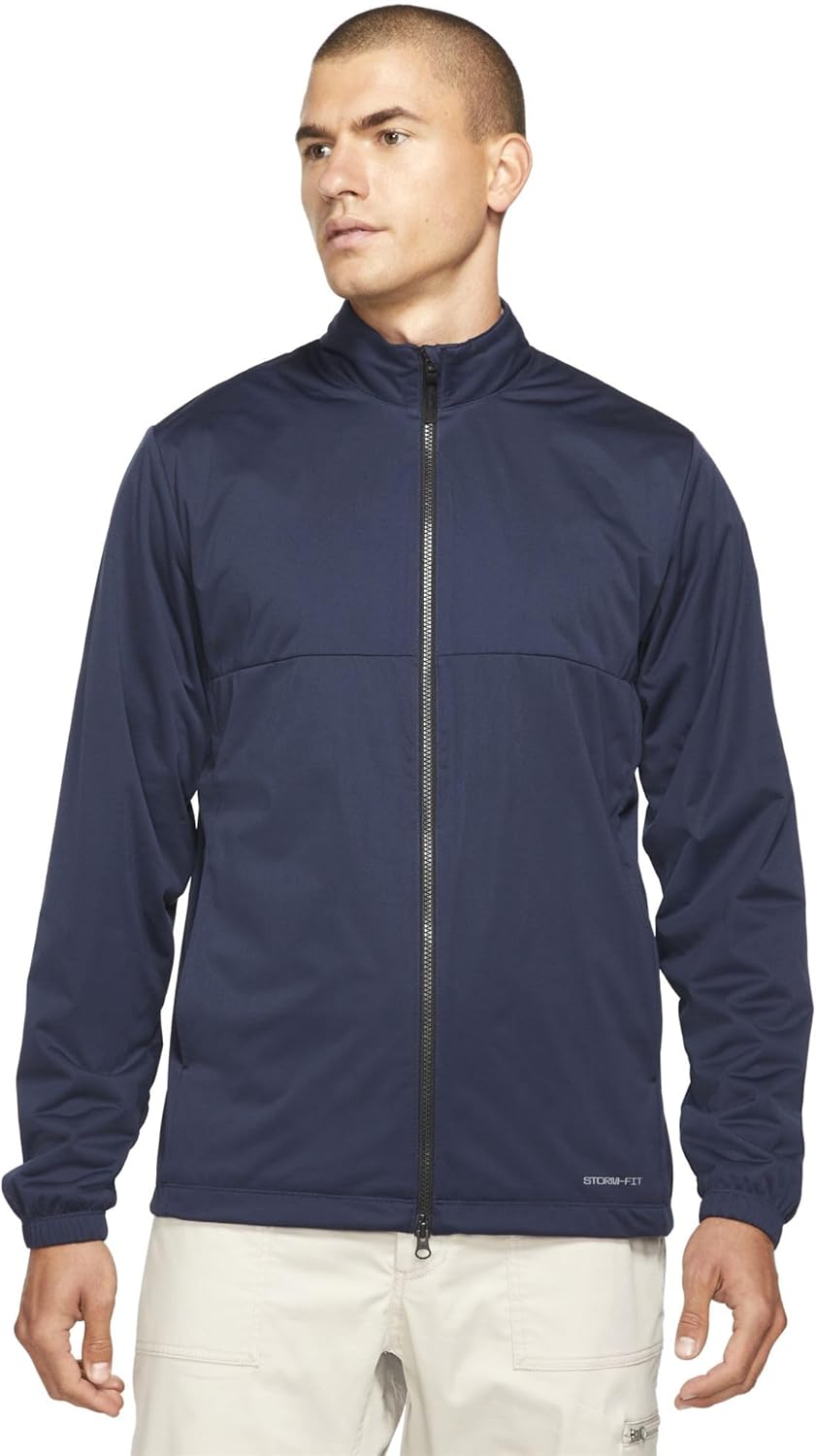 Мужская куртка для гольфа с застежкой-молнией Nike Storm-FIT Victory, Obsidian/Black
Мужская куртка для гольфа с застежкой-молнией Nike Storm-FIT Victory, Obsidian/Black