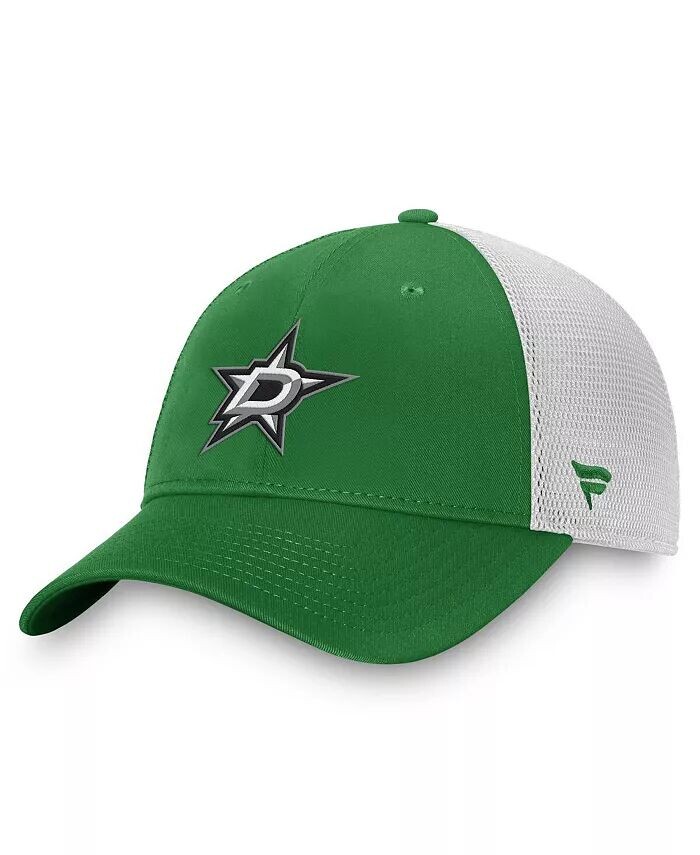 Мужская регулируемая кепка Trucker Kelly Green/White Dallas Stars Slouch Core Primary Fanatics
Мужская регулируемая кепка Trucker Kelly Green/White Dallas Stars Slouch Core Primary Fanatics