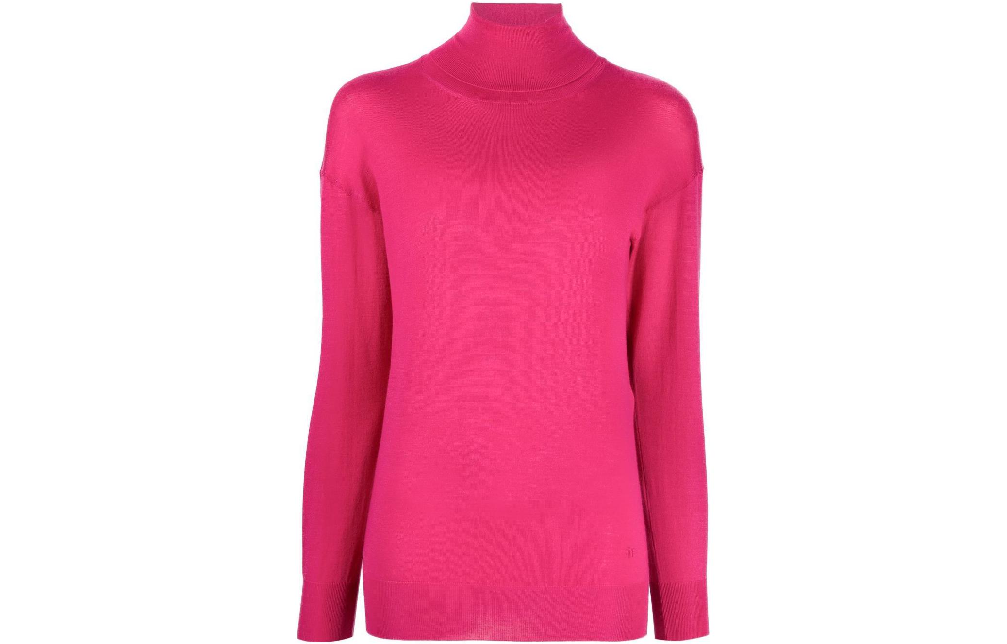 Высокий воротник Вязаный топ TOM FORD, Розовый
Высокий воротник Вязаный топ TOM FORD, Розовый