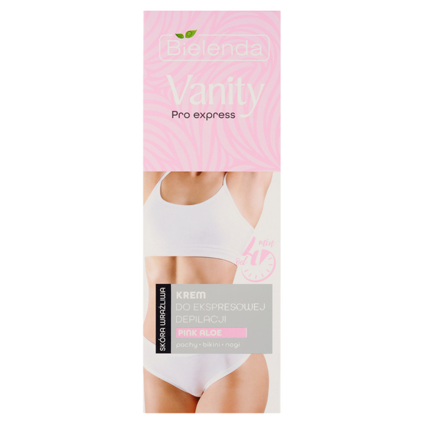 Крем для экспресс-депиляции, 75 мл Bielenda Vanity pro expres pink aloe
Крем для экспресс-депиляции, 75 мл Bielenda Vanity pro expres pink aloe