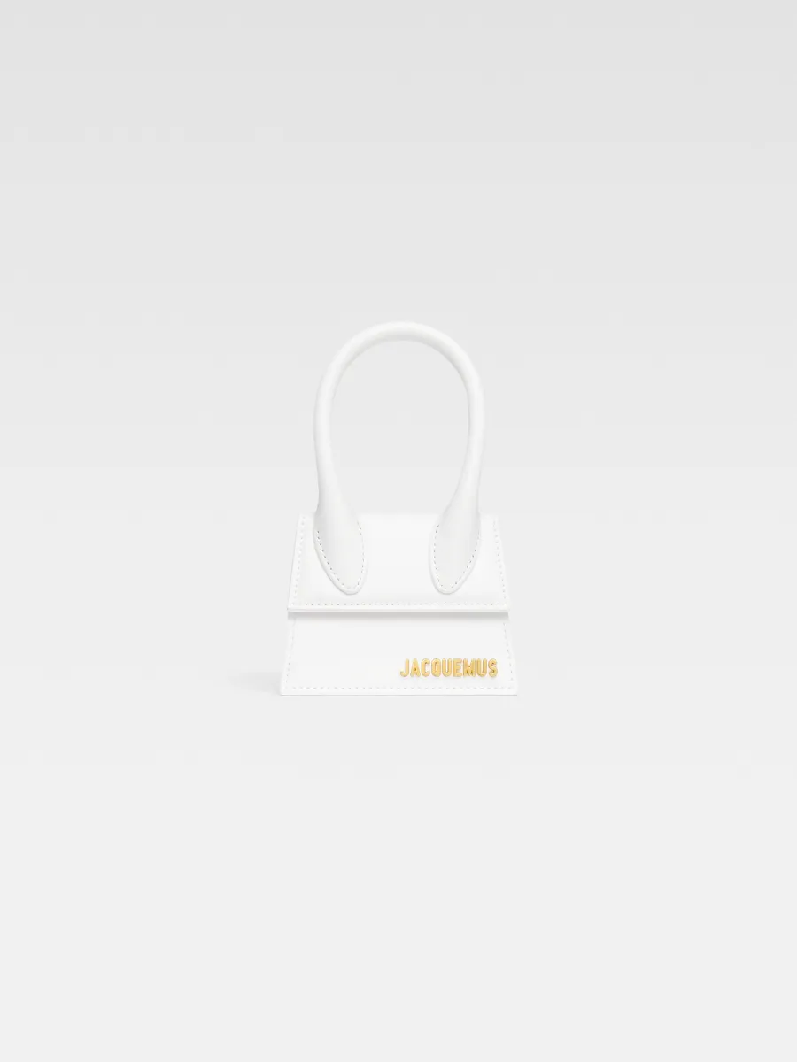 Фирменная кожаная мини-сумочка Ле Чикито Jacquemus, белый
Фирменная кожаная мини-сумочка Ле Чикито Jacquemus, белый