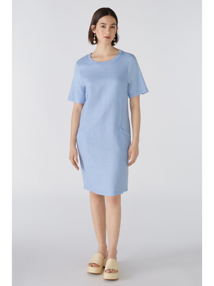 Платье до колена Oui, светло-синий 
Платье до колена Oui, светло-синий