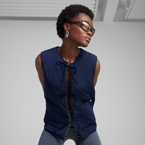 Женский двусторонний жилет Yona Puma, синий
Женский двусторонний жилет Yona Puma, синий