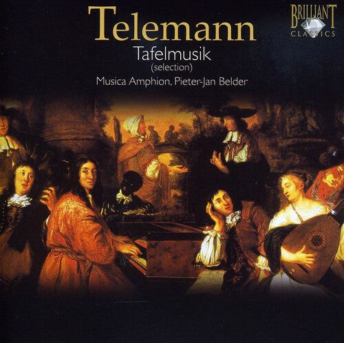 CD диск Telemann / Musica Amphion / Belder: Tafelmusik (Selection)
CD диск Telemann / Musica Amphion / Belder: Tafelmusik (Selection)
