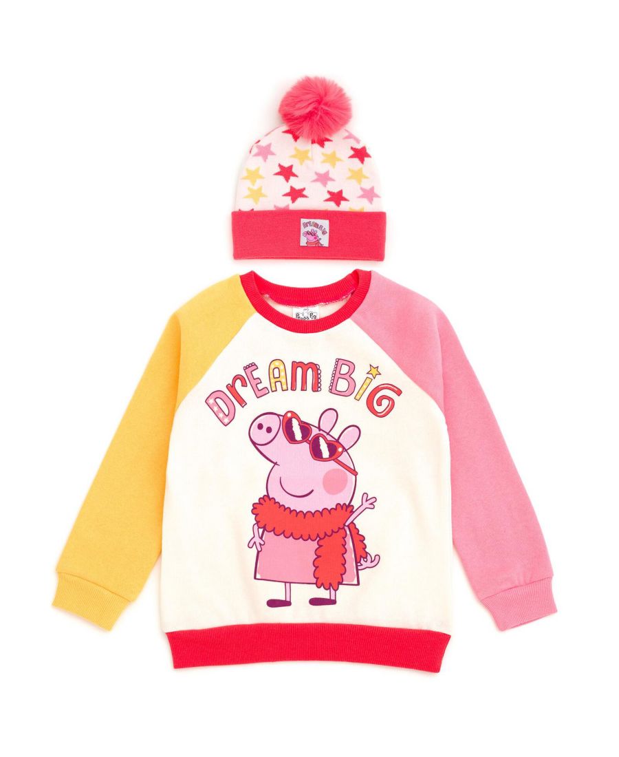 Флисовая толстовка и шапка для девочек Peppa Pig, Pink, yellow, red
Флисовая толстовка и шапка для девочек Peppa Pig, Pink, yellow, red