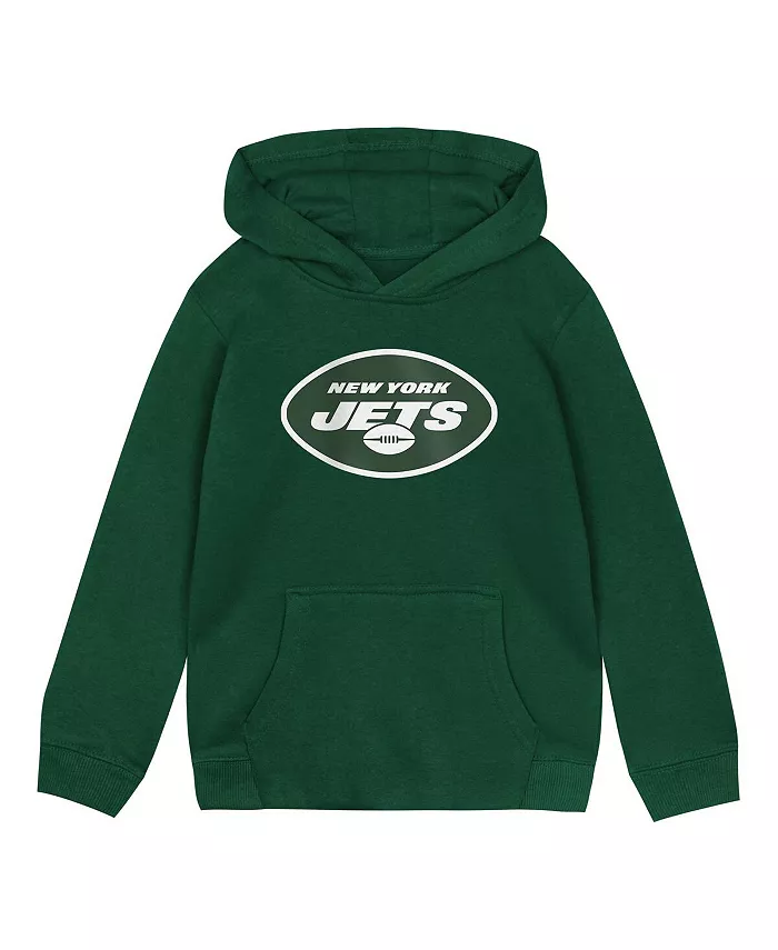Детская зеленая толстовка с капюшоном и логотипом New York Jets Outerstuff
Детская зеленая толстовка с капюшоном и логотипом New York Jets Outerstuff
