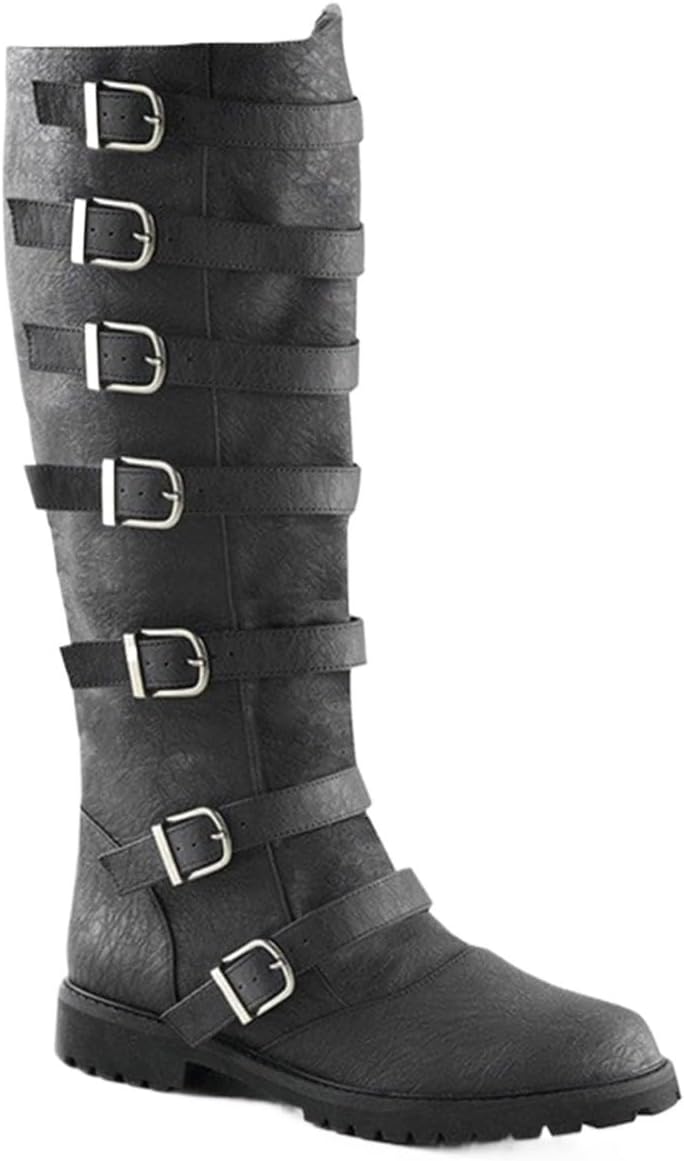 Модные мужские ботинки Мужские вестерн-ботинки Байкерские ботинки Без шнурков Средние по голени Ботинки для косплея и активного отдыха Generic, черный
Модные мужские ботинки Мужские вестерн-ботинки Байкерские ботинки Без шнурков Средние по голени Ботинки для косплея и активного отдыха Generic, черный