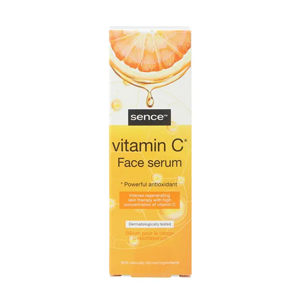 Регенерирующая сыворотка для лица Vitamin C Serum Sence Beauty, 30 ml
Регенерирующая сыворотка для лица Vitamin C Serum Sence Beauty, 30 ml