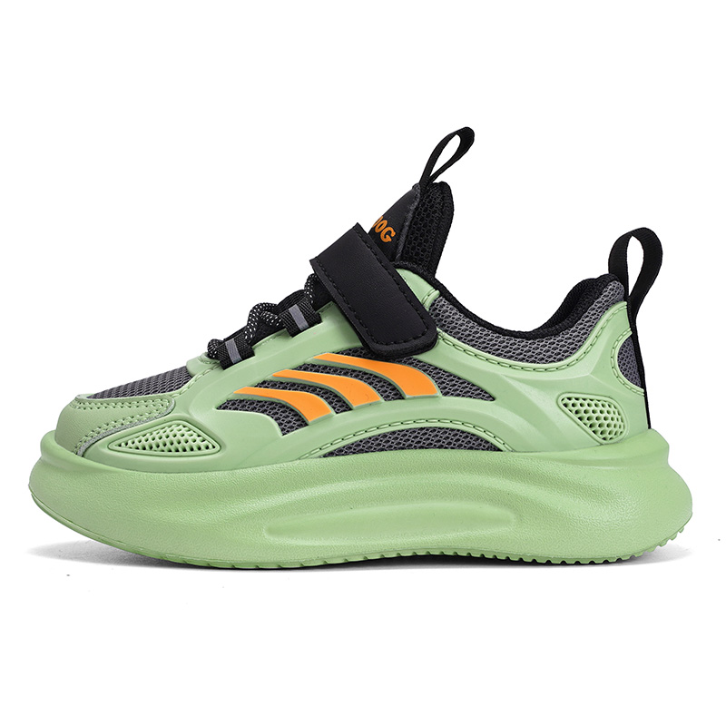 Детские кроссовки для бега BOBDOG, зеленый 
Детские кроссовки для бега BOBDOG, зеленый