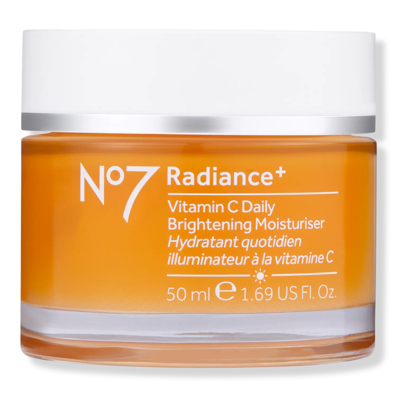 Увлажняющий крем Radiance+ с витамином С для ежедневного осветления кожи No7
Увлажняющий крем Radiance+ с витамином С для ежедневного осветления кожи No7