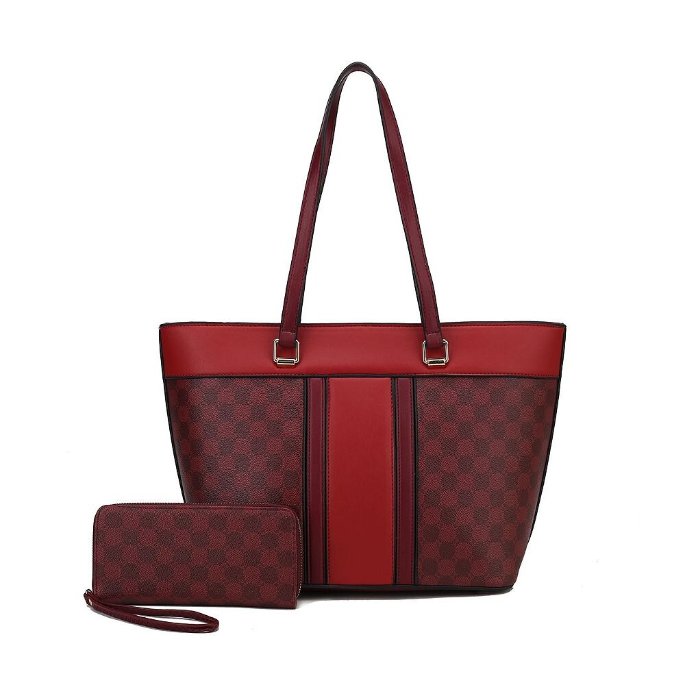 Коллекция Mkf Женская большая сумка Fabiola из веганской кожи с кошельком от Mia K MKF Collection, цвет Burgundy
Коллекция Mkf Женская большая сумка Fabiola из веганской кожи с кошельком от Mia K MKF Collection, цвет Burgundy