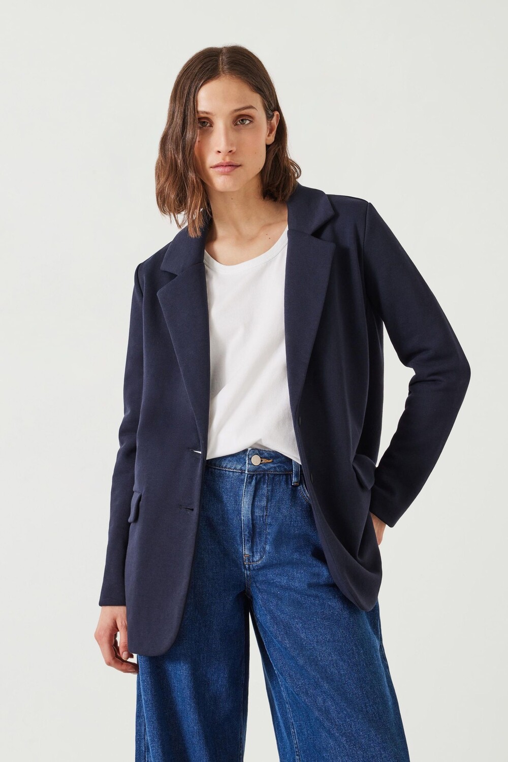 Джерси Эмери блейзер Hush, синий
Джерси Эмери блейзер Hush, синий