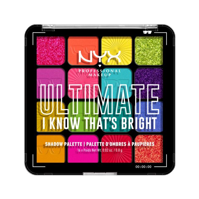 Палитра теней для век Ultimate NYX Professional Makeup, цвет i know that's bright
Палитра теней для век Ultimate NYX Professional Makeup, цвет i know that's bright