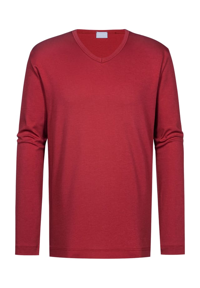 Пижамный топ из хлопка Melton с V-образным вырезом Mey, красный
Пижамный топ из хлопка Melton с V-образным вырезом Mey, красный