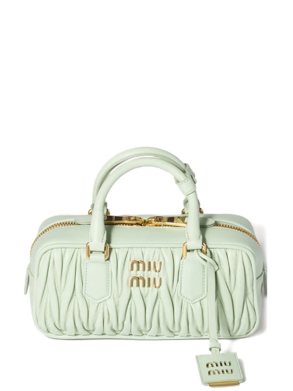 Стеганая сумка-тоут Arcadie MIU MIU, зеленый
Стеганая сумка-тоут Arcadie MIU MIU, зеленый