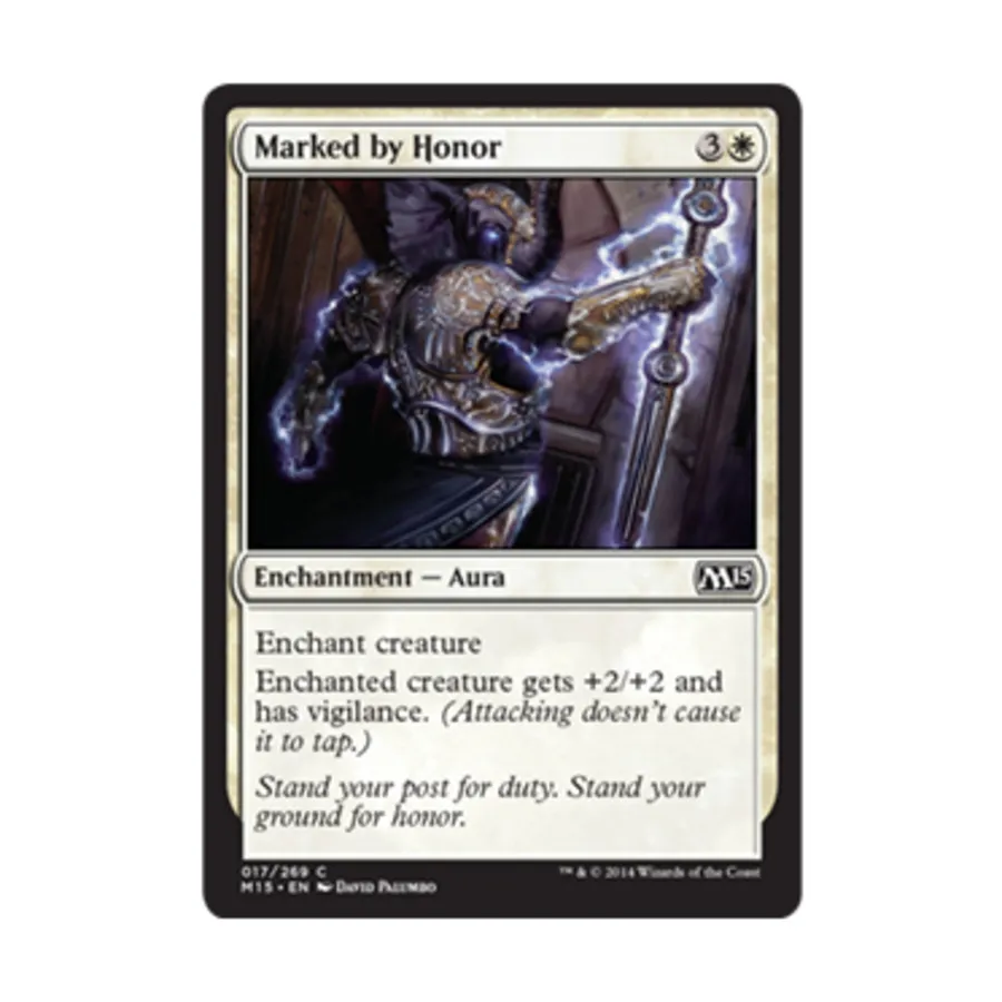 CCG Отмечен честью (С), MTG - Magic 2015
CCG Отмечен честью (С), MTG - Magic 2015