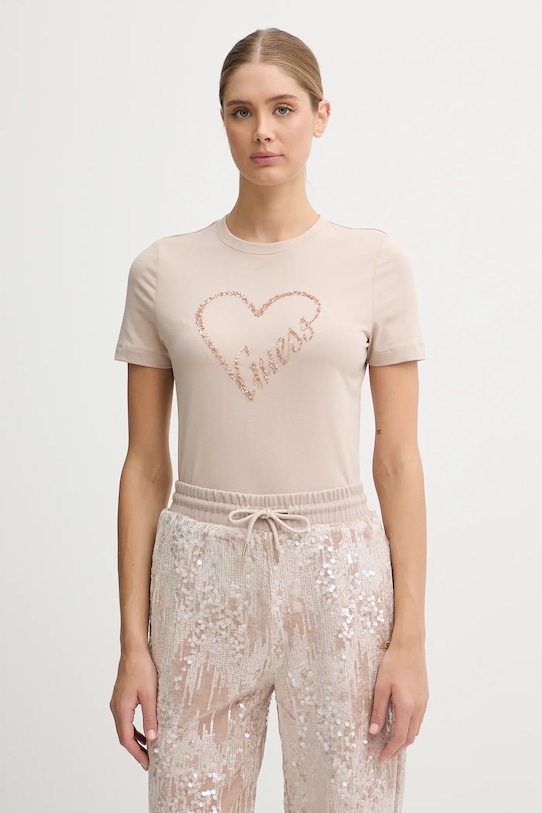 Футболка LOVE Guess, бежевый
Футболка LOVE Guess, бежевый