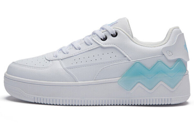 Кеды, скейтборд обувь женская низкая белый/синий 361° 
Кеды, скейтборд обувь женская низкая белый/синий 361°