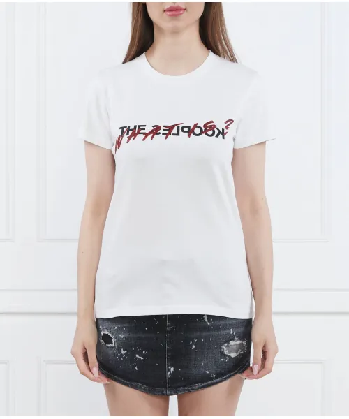 Футболка Regular fit The Kooples, белый 
Футболка Regular fit The Kooples, белый