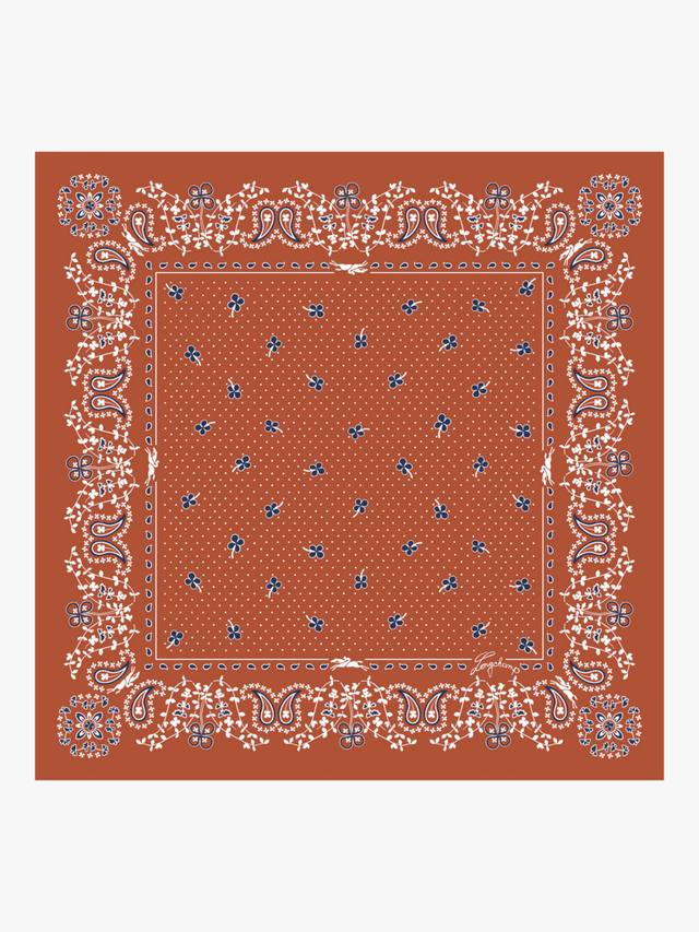 Шелковый платок-бандана Longchamp, Brick
Шелковый платок-бандана Longchamp, Brick