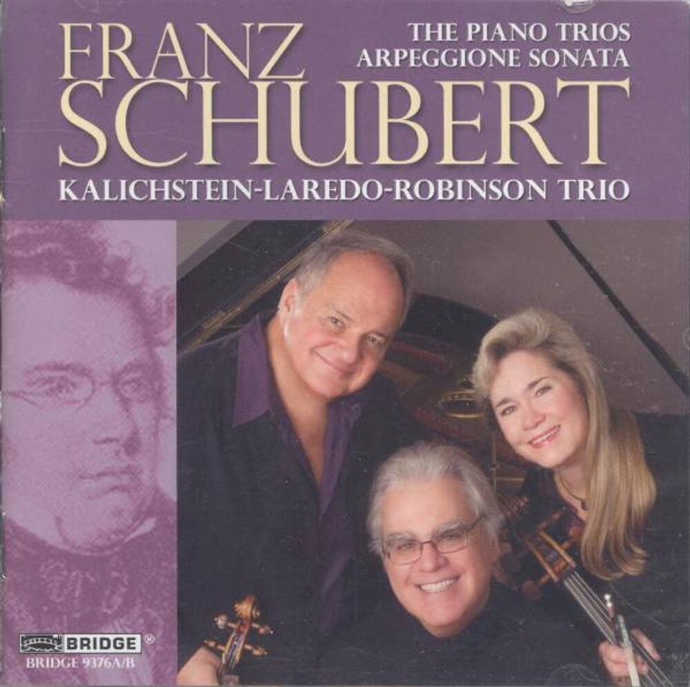 Диск CD Schubert: Piano Trios & the "Arpeggione" Sonata - Franz Schubert, Kalichstein-Laredo-Robinson Trio
Диск CD Schubert: Piano Trios & the "Arpeggione" Sonata - Franz Schubert, Kalichstein-Laredo-Robinson Trio