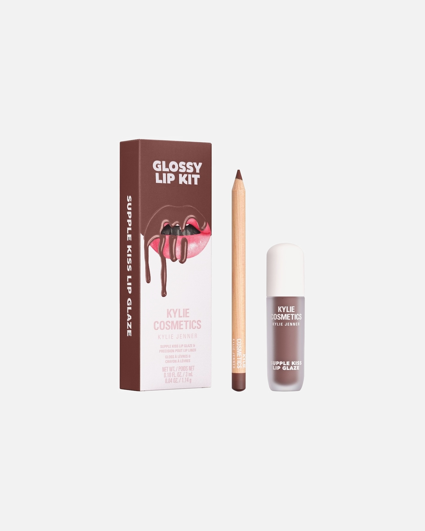 Набор косметики Glossy lip kit Kylie Cosmetics, 612 - espresso, 1 гр
Набор косметики Glossy lip kit Kylie Cosmetics, 612 - espresso, 1 гр
