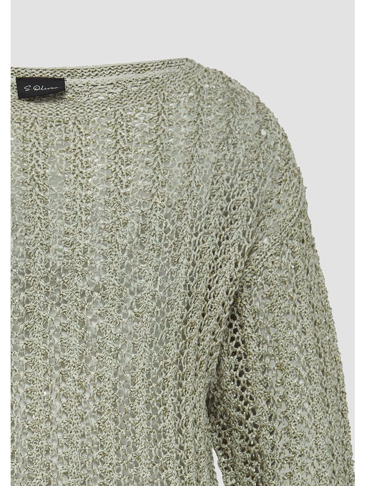 Вязаный свитер s.Oliver BLACK LABEL, оливковый
Вязаный свитер s.Oliver BLACK LABEL, оливковый