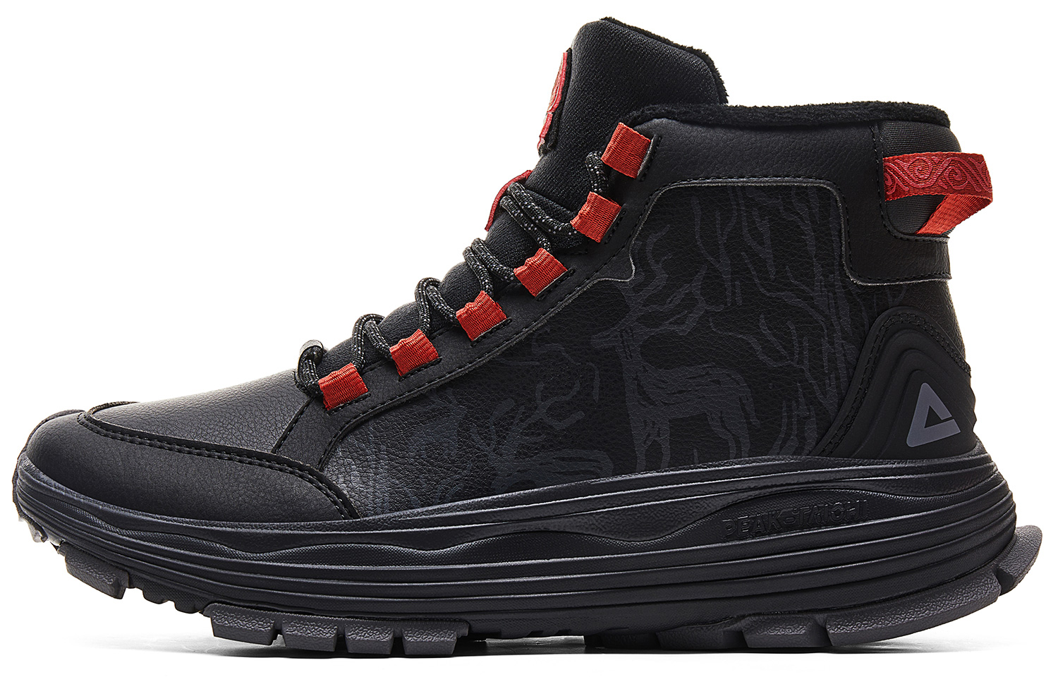 PEAK Повседневные туфли мужские высокие черные
PEAK Повседневные туфли мужские высокие черные