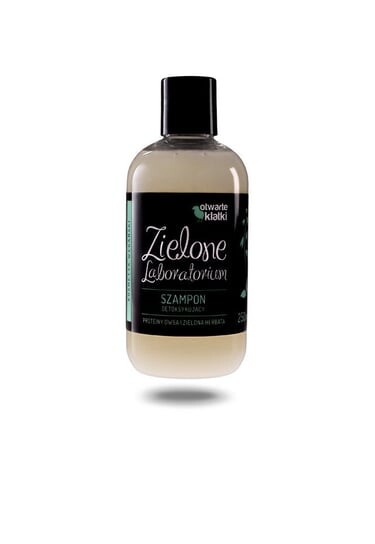 Детоксицирующий шампунь с протеинами овса и зеленым чаем, 250 мл Zielone Laboratorium 
Детоксицирующий шампунь с протеинами овса и зеленым чаем, 250 мл Zielone Laboratorium