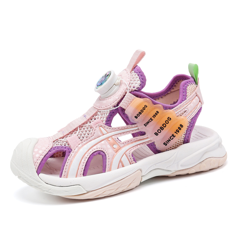 Сандалии детские, нескользящие, износостойкие, дышащие BOBDOG, розовый/фиолетовый
Сандалии детские, нескользящие, износостойкие, дышащие BOBDOG, розовый/фиолетовый