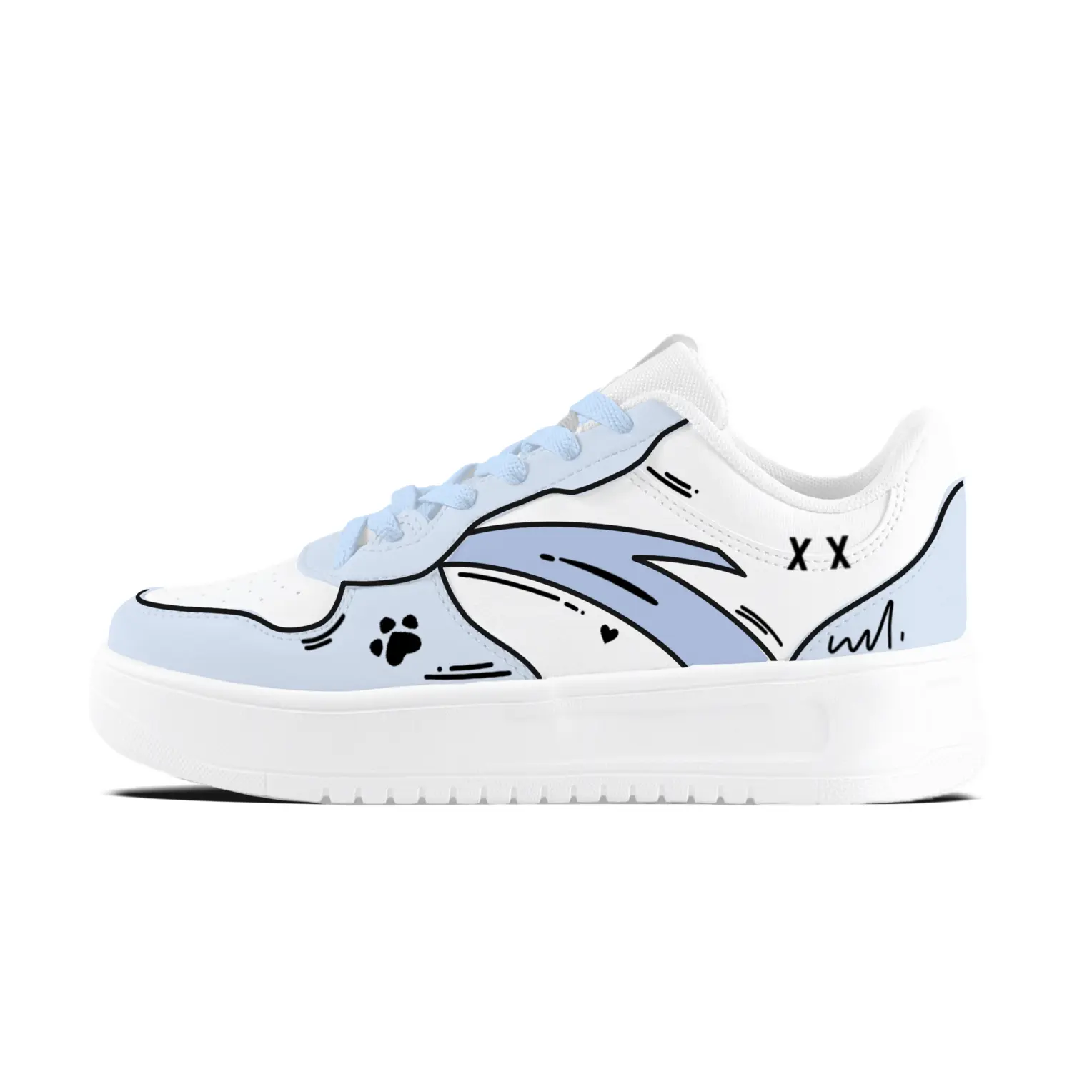 ANTA Легкие светло-голубые аниме кроссовки для скейтборда Unisex, устойчивые к истиранию и скольжению
ANTA Легкие светло-голубые аниме кроссовки для скейтборда Unisex, устойчивые к истиранию и скольжению