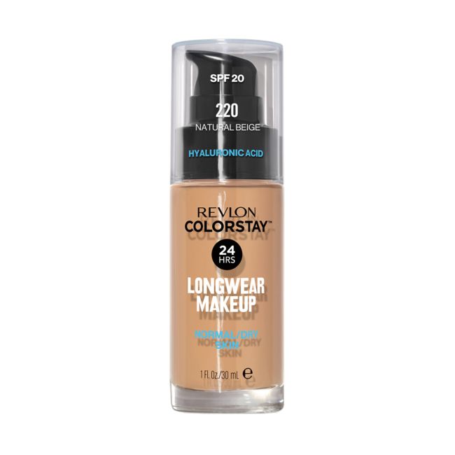 Colorstay spf20 гиалуроновая кислота стойкая тональная основа Revlon, цвет 220, 30 мл
Colorstay spf20 гиалуроновая кислота стойкая тональная основа Revlon, цвет 220, 30 мл