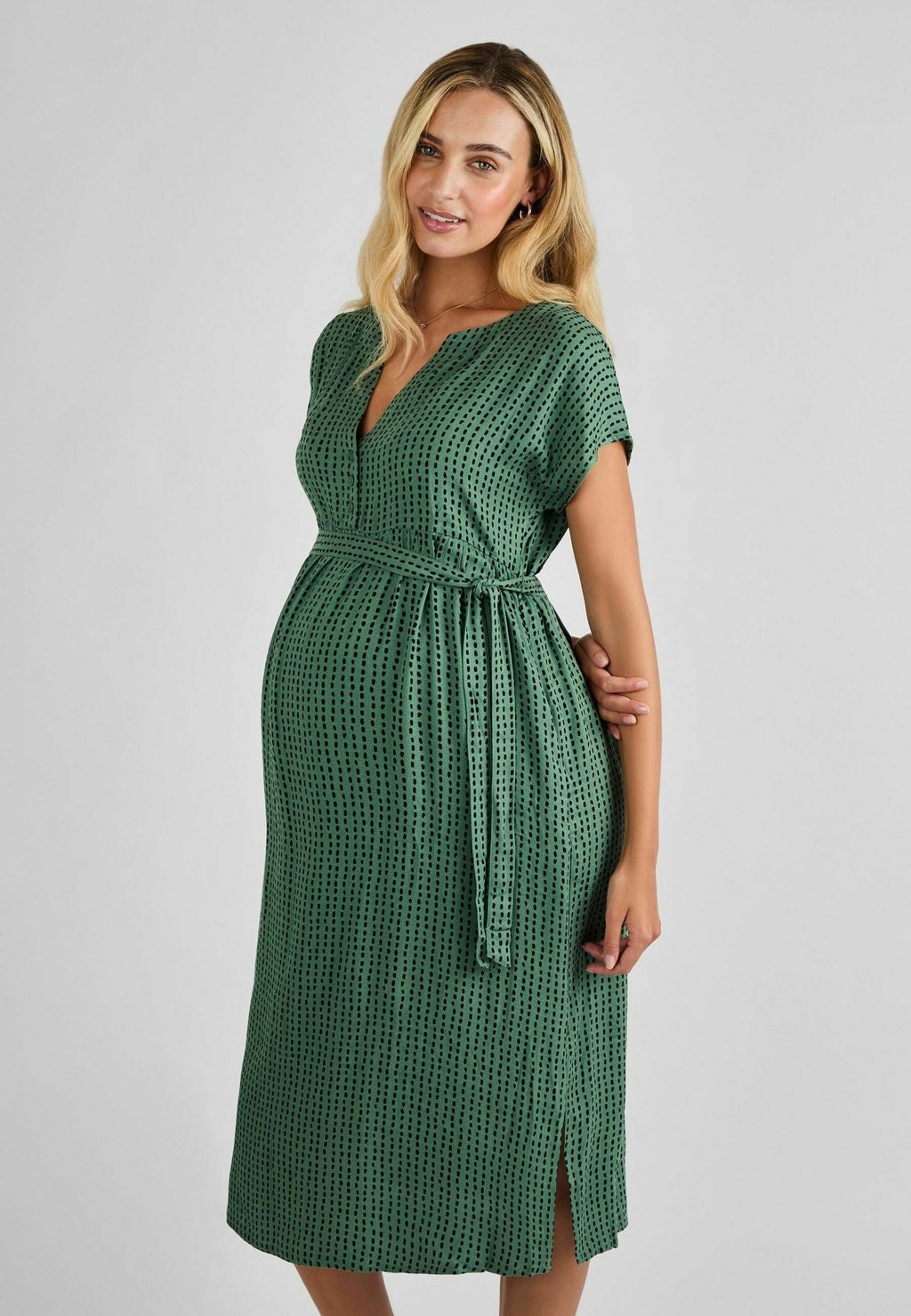 Повседневное платье BUTTON FRONT JoJo Maman Bébé, зеленый
Повседневное платье BUTTON FRONT JoJo Maman Bébé, зеленый