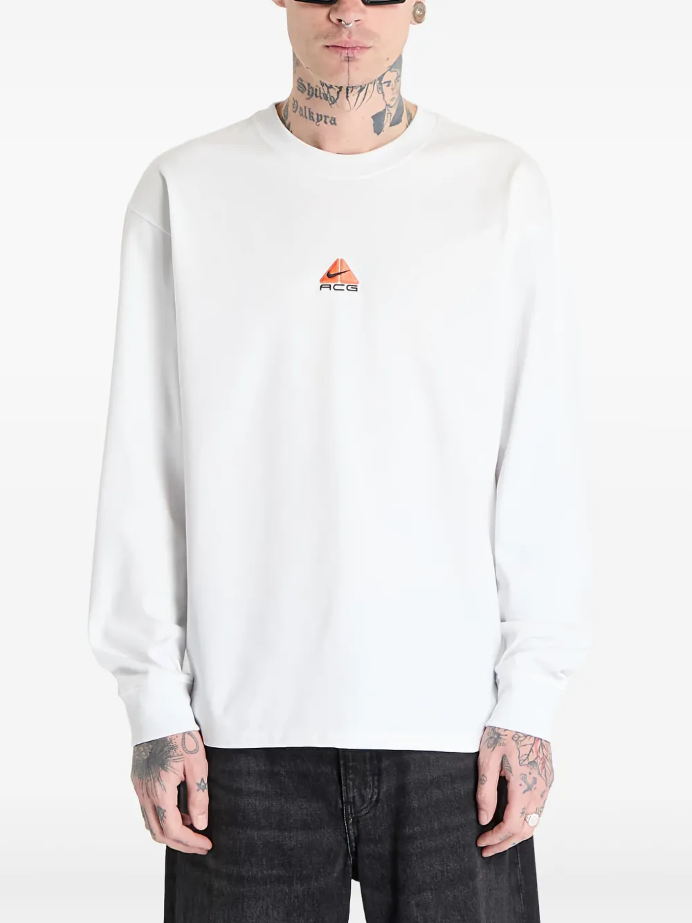 Футболка с длинными рукавами и принтом логотипа Nike, белый
Футболка с длинными рукавами и принтом логотипа Nike, белый