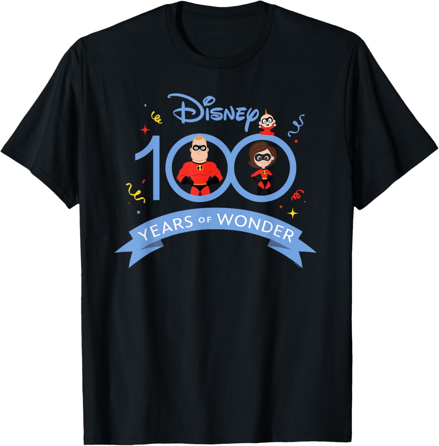 Футболка Disney 100 и Pixar «Суперсемейка: 100 лет чудес», черная
Футболка Disney 100 и Pixar «Суперсемейка: 100 лет чудес», черная
