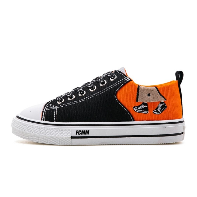 Нескользящие износостойкие низкие детские кроссовки для скейтбординга для подростков FCMM, черный/оранжевый
Нескользящие износостойкие низкие детские кроссовки для скейтбординга для подростков FCMM, черный/оранжевый