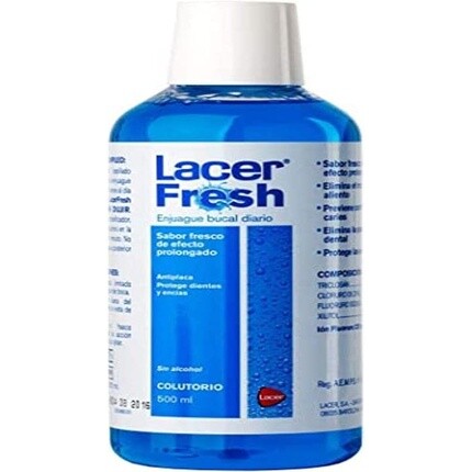 Ополаскиватель для рта Lacerfresh 500мл, Lacer
Ополаскиватель для рта Lacerfresh 500мл, Lacer