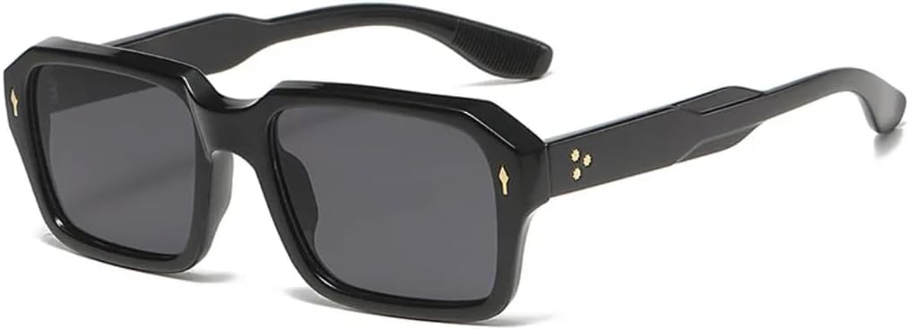 Солнцезащитные очки с защитой от УФ-излучения UV400 | Маленькая оправа, заклепки, цветные линзы | Для женщин и мужчин, для занятий спортом на открытом воздухе и вождения DSVIGF, Black-black
Солнцезащитные очки с защитой от УФ-излучения UV400 | Маленькая оправа, заклепки, цветные линзы | Для женщин и мужчин, для занятий спортом на открытом воздухе и вождения DSVIGF, Black-black