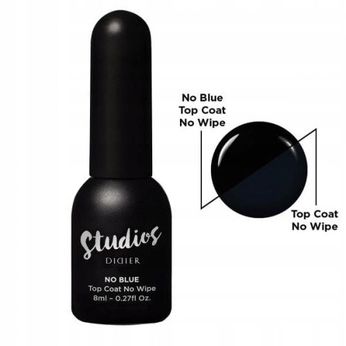 Гибридный лак для ногтей Top Coat No Wipe No Blue, 8 мл Didier
Гибридный лак для ногтей Top Coat No Wipe No Blue, 8 мл Didier