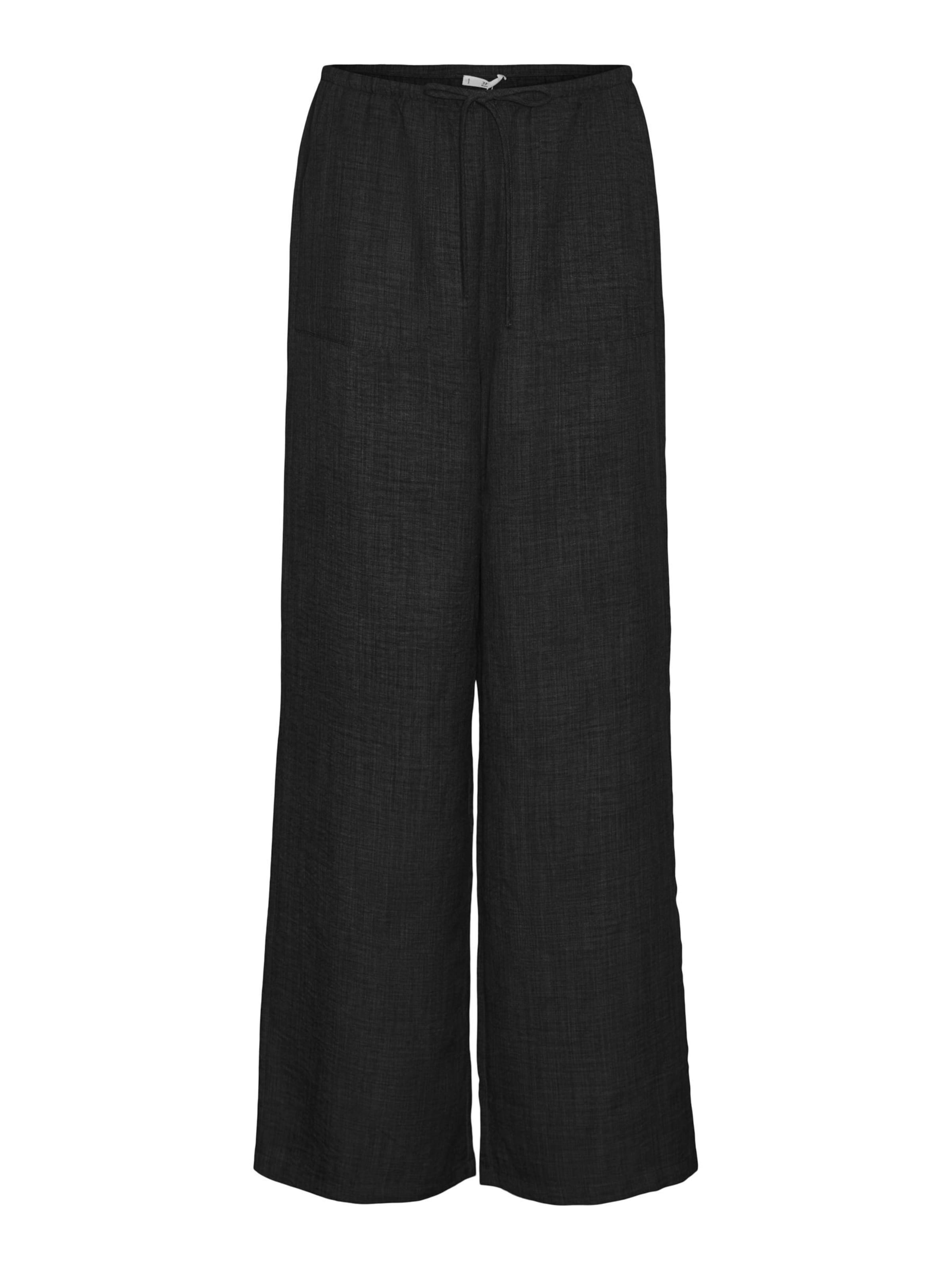 VERO MODA Широкие брюки 'VMMELANEY' в черном цвете
VERO MODA Широкие брюки 'VMMELANEY' в черном цвете
