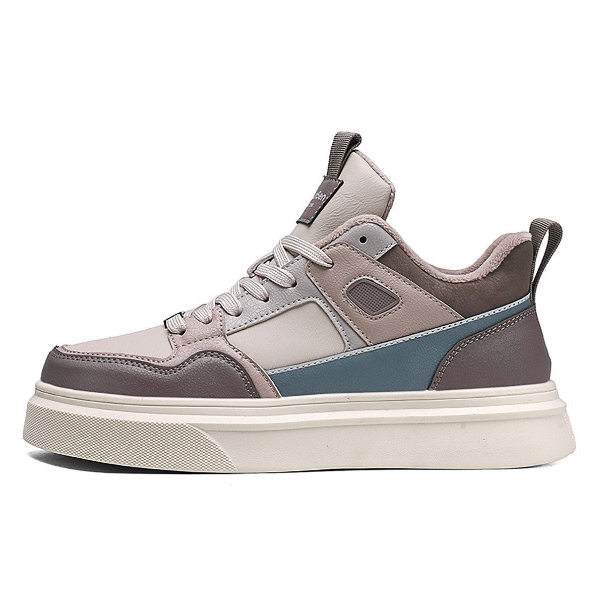 Mulinsen Теплые мужские скейтерские кеды лоу-топ светло-коричневые, цвет Light Coffee
Mulinsen Теплые мужские скейтерские кеды лоу-топ светло-коричневые, цвет Light Coffee