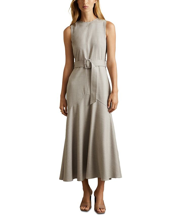 Платье Danni Cap Sleeve Belted Workwear Dress REISS, серый
Платье Danni Cap Sleeve Belted Workwear Dress REISS, серый